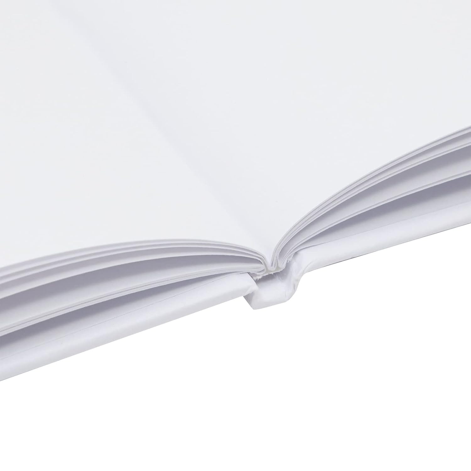 Paper Junkie Blank Books for Kids to Write Stories - 5.2 x 5.2 in White Hardcover, 6-Pack - Unlined Sketchbook Journal & Composition Notebook - Drawing Notebook for Kids - Create Your Own Book