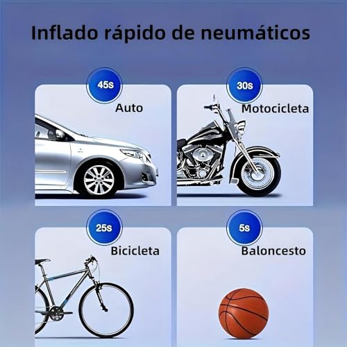 Auxilio Vial, Tools bomba inflar llantas Marca CHEHILL (2)