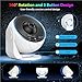 Galaxy Projector for Bedroom, HD Image Star Projector Galaxy Light Adjustable Knob, 13 Film Discs Planetarium Projector for Kids, 360° Rotating 1/2h Timer Simple 3-Button Control