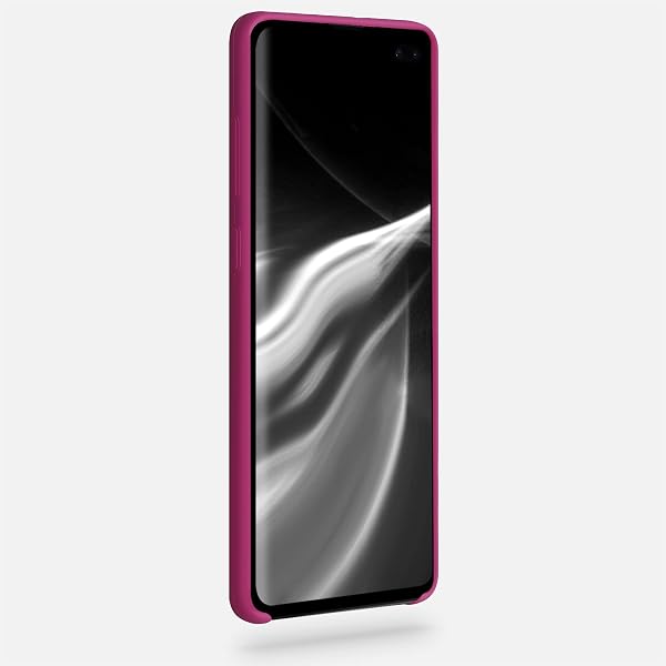 kwmobile Housse Compatible avec Samsung Galaxy S21 Coque - Housse de téléphone Protection Souple en TPU Silicone - Rose Framboise - 2