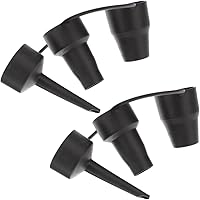 Vista 1 de LIFKOME Air Matress - Juego de 2 boquillas de repuesto para bomba de aire, inflador, adaptador de inflador, accesorio para colchón de aire, sofá