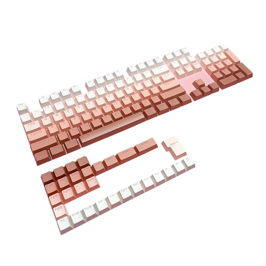 Teclas de teclado para interruptores MX con diseño mecánico minimalista 8