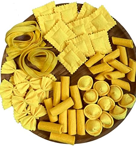 Pasta Set/Handmade Felt Play Food for Kids/Pretend Play/Montessori/Educational Kitchen Toys/Role Play/Ready to Ship