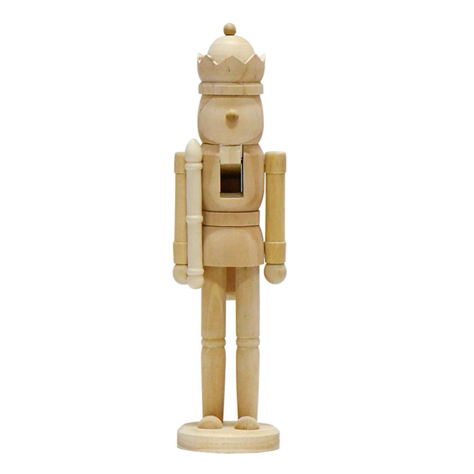 Tsophreniq 1PC Christmas Nutcrackers Wood Nutcrackers Soldier Puppet Display Ornament for Kitchen Christmas Decorations Ornament
