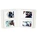 [Instax Mini Photo Album] Woodmin 64 Pockets Polaroid Photo Album for 3 inch Pictures by Fujifilm Instax Mini 8 8+ Mini 9, Snap, Zip, Z2300, Bank Card (Ice Blue)