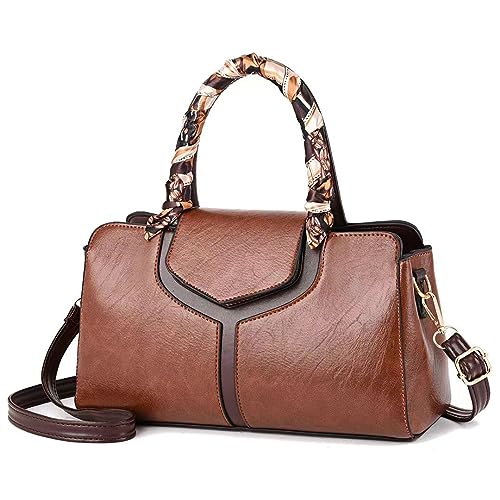 Design: chiusura superiore con cerniera. Decorato con maniglie superiori sono molto comodi per il trasporto. Dettagliato con hardware color oro di alta qualità, cerniere, borchie a fondo piatto. Può essere utilizzata come borsa da donna, borsa quotidiana, borsa a tracolla, borsa con manico superiore, borsa da lavoro, ecc.