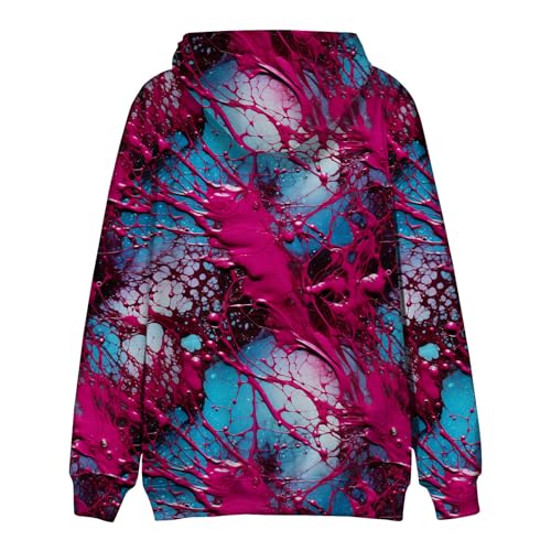 Mens Big and Tall Hoodies Fall Winter Fashion Long Sleeve Plaid Printed Drawstring Hooded Sweatshirts3