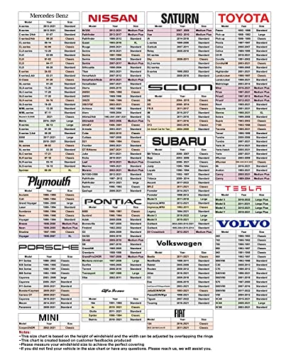 EcoNour Car Windshield Sun Shade with Storage Pouch | Durable 240T Material Car Sun Visor for UV Rays and Sun Heat Protection | Car Interior Accessories for Sun Heat | Standard (64 inches x 32 inches)