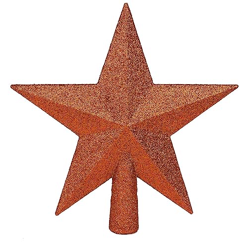 YYCRAFT Glitzernder Stern Baumspitze Weihnachtsdekoration, 25,4 cm,...