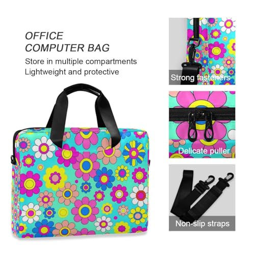 Bolso maletín para laptop 15.6" azul miniatura 6