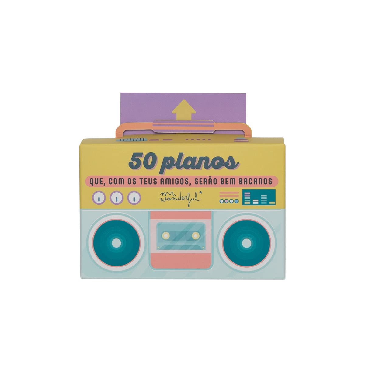 Mr. Wonderful Box, Cardboard, Multicoloured, Estándar