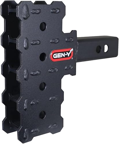 GEN-Y Phantom Series vástago hueco estándar de 2 pulgadas, caída de 4.5 pulgadas, vástago de desplazamiento de elevación de 2.5 pulgadas, solo