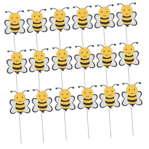 TOYANDONA 72 Piezas Toppers para con Diseño de Decoraciones para Tartas de Cumpleaños y Fiestas Infantiles Accesorios Desechables para Celebraciones Temáticas y Postres