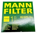 BMW Engine Oil Filter Mann-Filter OEM HU925/4X (2pcs)