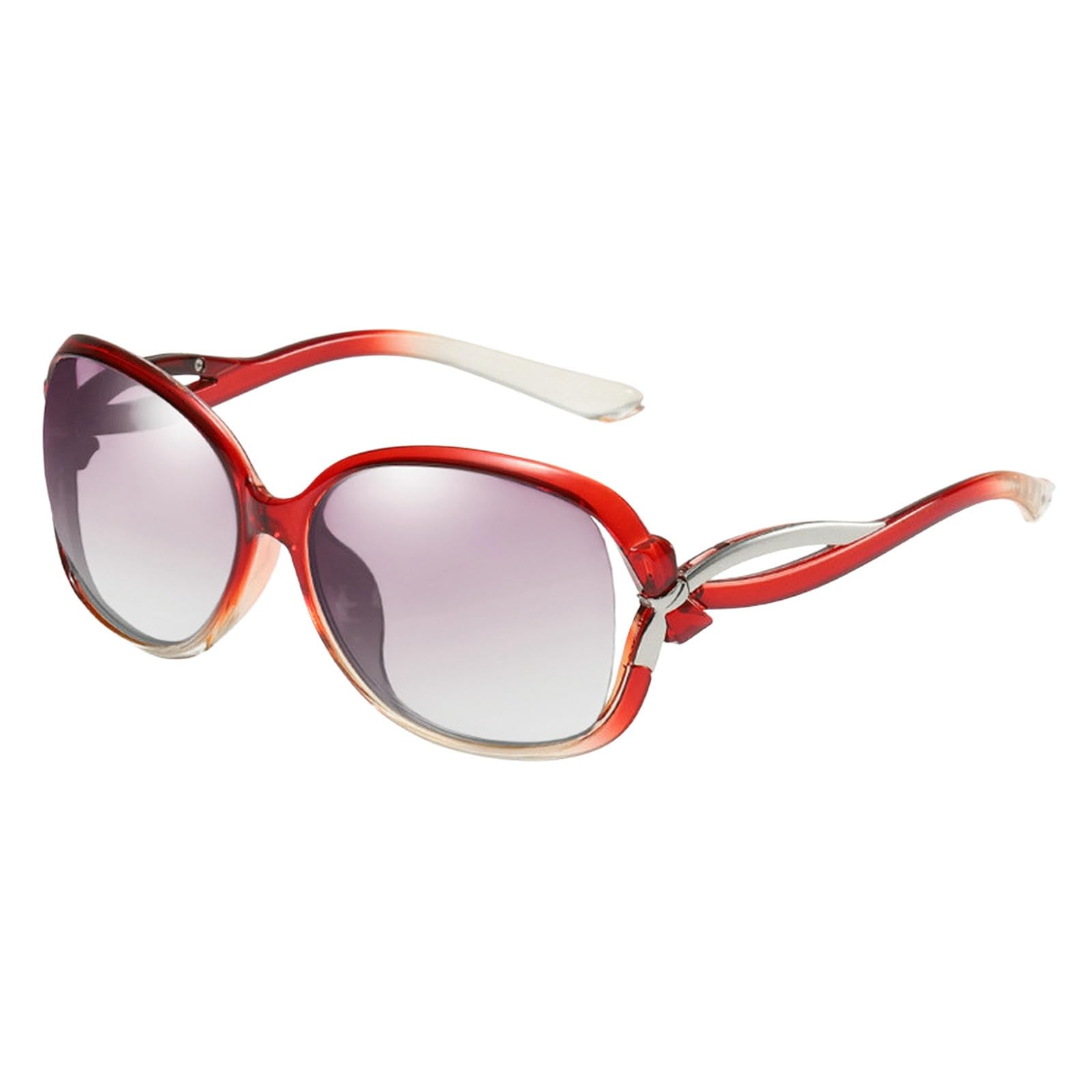 Lunettes de soleil haut de gamme élégantes couleur Bourgogne