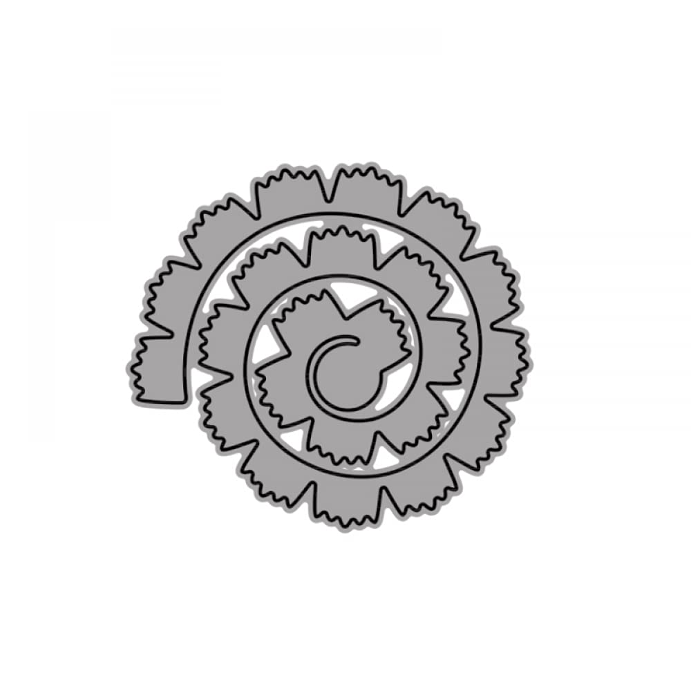 Fustelle in metallo con foglie di fiori, stencil per goffratura, per