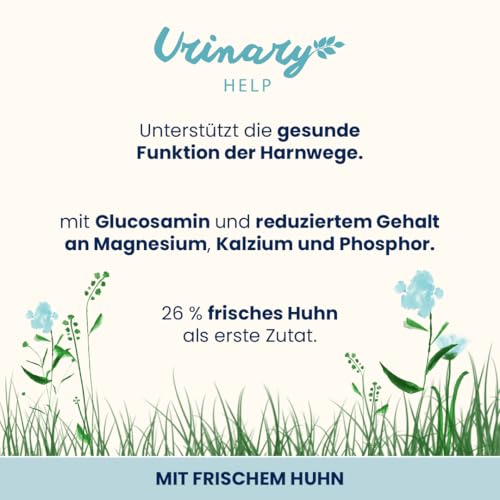 Almo Nature Urinary Help - Katzen-Trockenfutter mit Frischem Huhn - Unterstützung des Harnsystems mit Glucosamin und Reduzierten Gehalten an Magnesium, Kalzium und Phosphor - 400g Beutel