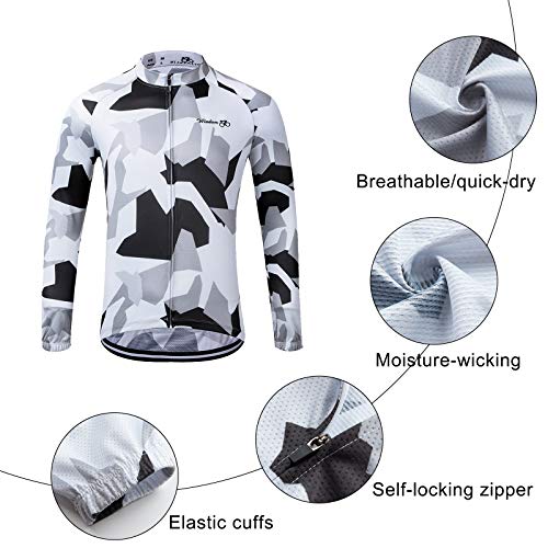 Men's Cycling Jersey Set Short Sleeve Road Bicycle Clothing Shirts Shorts with 3D Padded Breathable/Moisture Wicking - Image 5