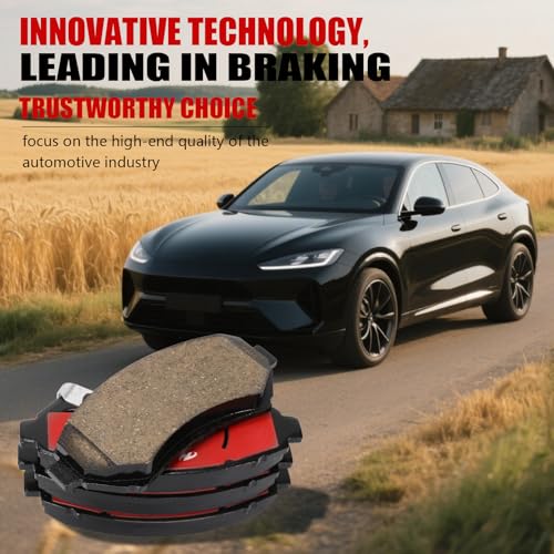 Image of D699 Front Ceramic Brake Pads Kit Fit For Oldsmobile Aurora 1997-1999, For Aurora 2001-2003, For Intrigue 1998-2002, For Silhouette 1997-2004, For Chevrolet Impala 2000-2005