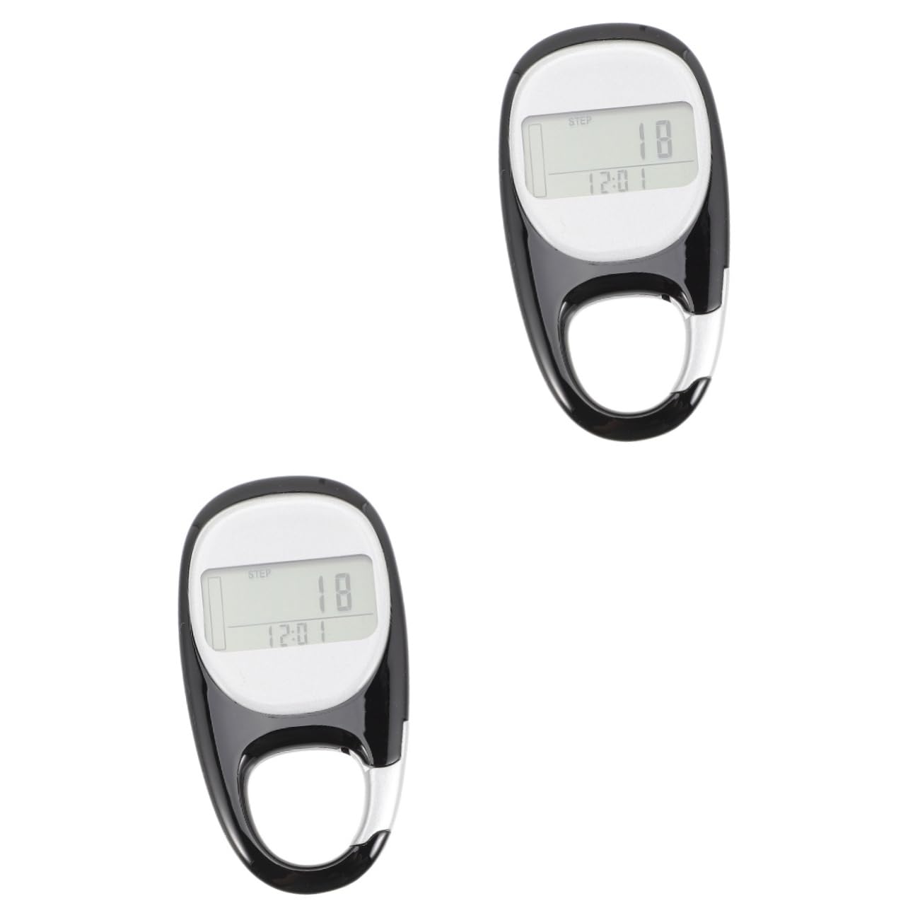 HANABASS Kreativer Schrittzähler Multifunktionaler Passometer für Fitness und Reisen Tragbarer Walking Counter mit Einfacher Bedienung und Großer Anzeige Outdoor Aktivitäten und