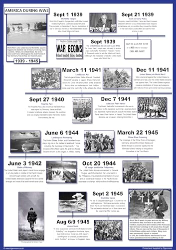 Poster Seconde Guerre mondiale en papier laminé grand format Tiger Moon