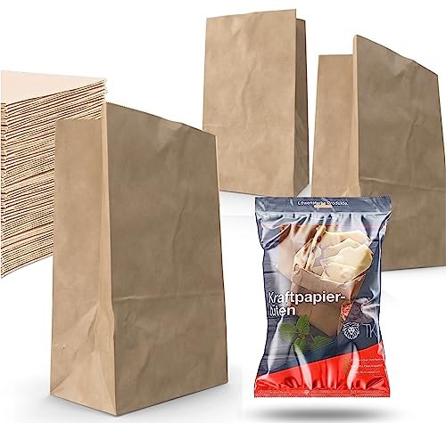 Esspapier Weiß Weiß & Braun Kraftpapiertüten Für Lebensmittel Gemüse Verpackungs Papier