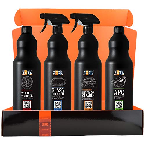 Preisvergleich Produktbild ADBL Gechenkbox: Wheel Warrior + Glass Cleaner + Interior Cleaner + APC