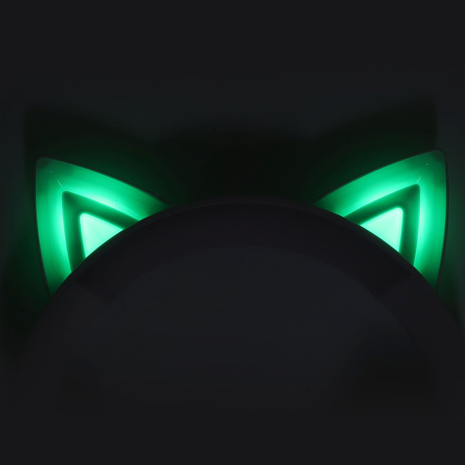Asixxsix Kabelloser Katzenohr-Kopfhörer, Bluetooth 5.4 mit LED-Licht, Mikrofon, 35 Stunden Spielzeit, 85 DB Lautstärkebegrenzung, Faltbar, für, Teenager, Erwachsene, PC, Switch, (Purple)