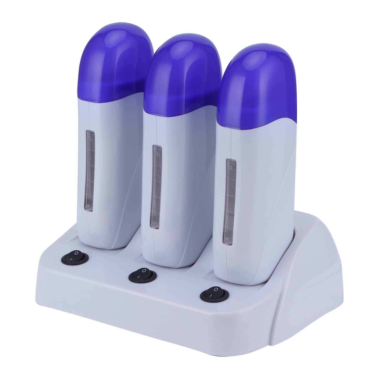 Roll on Wax, Calentador de Cera de Rodillo de Cera para Cartucho de Depilación, Calentador de Rodillo Depilatorio de Cera, Máquina de Depilación Corporal con Cera