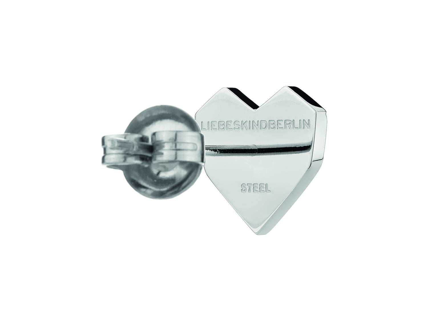 LIEBESKIND BERLIN Herz Ohrringe – Ohrstecker & Creolen aus Edelstahl im beliebten Liebeskind Broken-Heart Design – Damenschmuck in verschiedenen Farben erhältlich– Geschenkidee