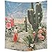 N / A Tapiz de Planta Tropical Colgante de Pared Flor Bohemio Cactus niña Tapiz Toalla de Playa cojín Tapiz de Pared Arte Chal decoración del hogar Tapiz Tapiz Tapiz A8 150x200cm