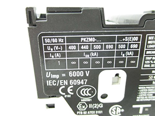 Nuevo Moeller PKZM0-1 Protector Protector manual de motor 0.63-1A AMP D439506 miniatura 5
