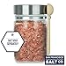 San Francisco Salt Company 8 oz. Glass Jar with Spoon (Chrome Finish Screw-Top Lid)