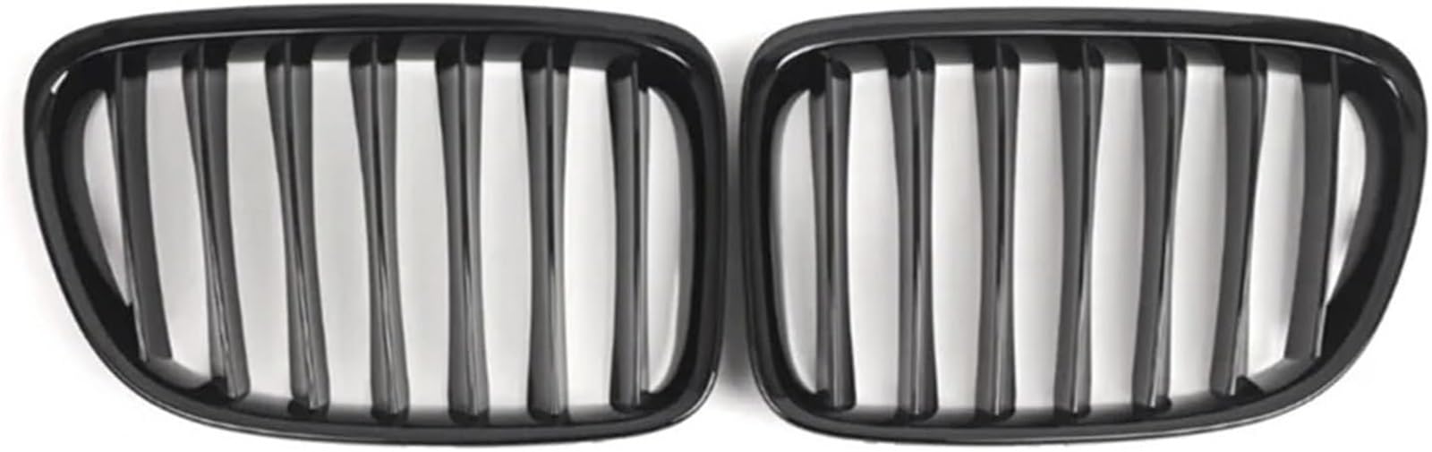 Car Front Grille Double Bridge Grill for BMW For X1 For Series For E84 2010-2015 Car Front Bumper for Sport Kidney Grilles