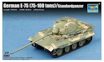 Amazon | トランペッター 1/72 ドイツ軍 E-75重戦車 プラモデル
