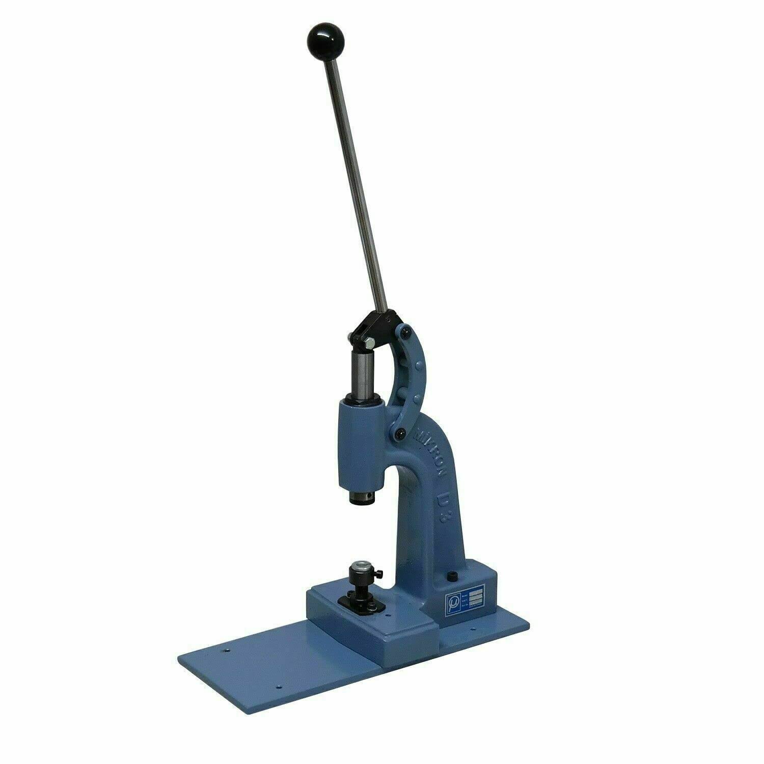 ISTA TOOLS Universelle Kniehebelpress mit hoher Presskraft, Handhebelpresse zum Anbringen von Ösen mit größerem Durchmesser oder Nieten, Drucknöpfe und vieles mehr. (D-3 Kniehebelpresse)