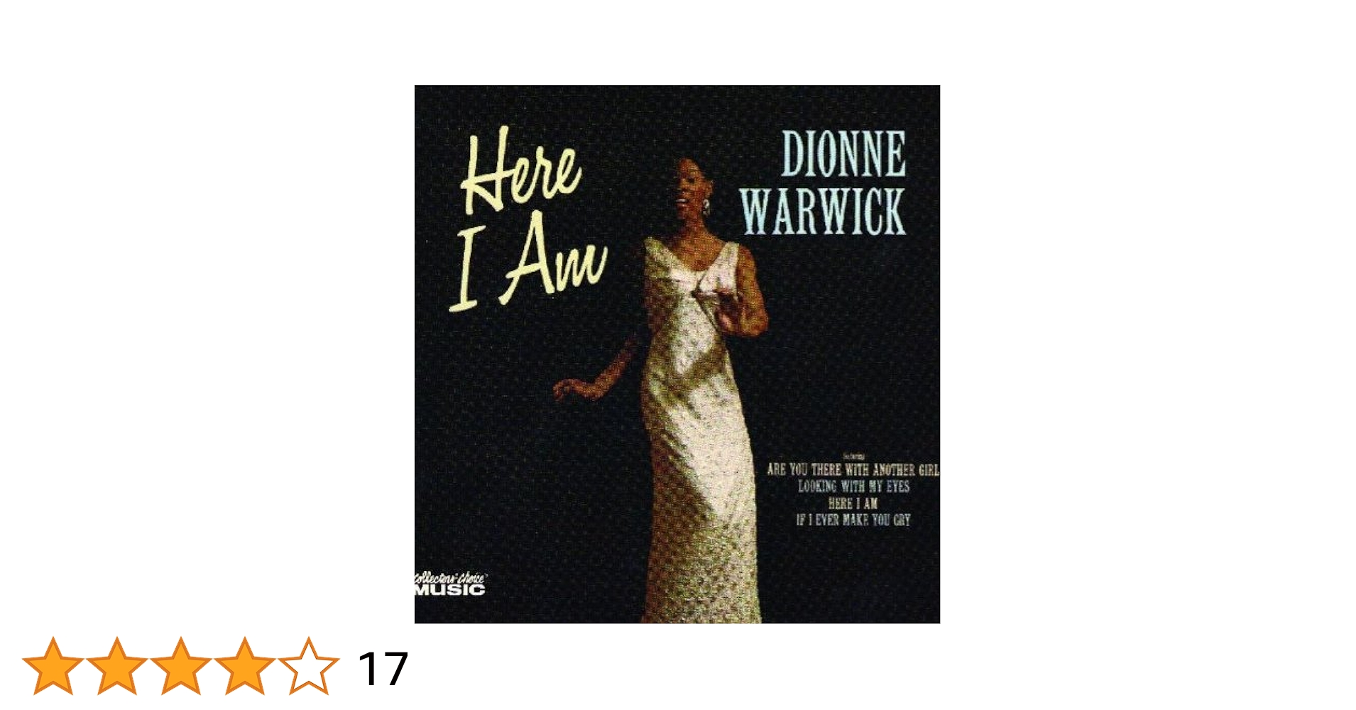 【中古】 Here I Am Where There Is．．． ディオンヌ・ワーウィック Here I Am: Warwick, Dionne: Amazon.ca: Music