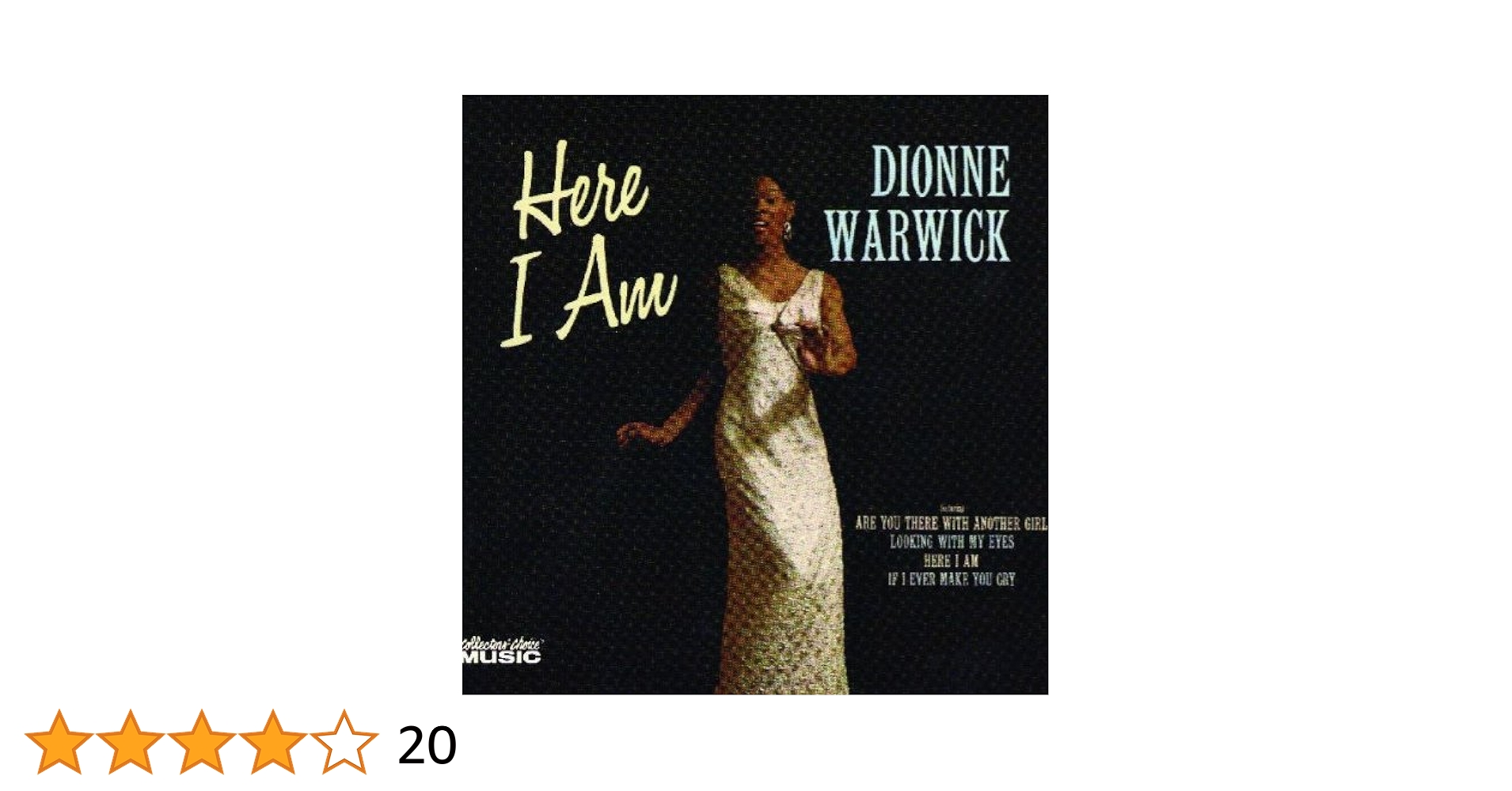 Warwick, Dionne - Here I Am (Original Release Date: 1966
