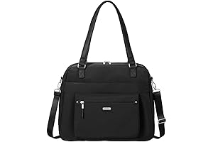 Baggallini RFID Overnight Expandable Laptop Tote - The Perfect Lightweight Travel Bag for Women