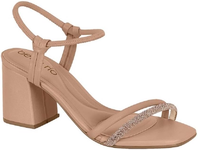 Sandália Feminina Multicolor Laranja Siciliano Pink Beira Rio 8436.213