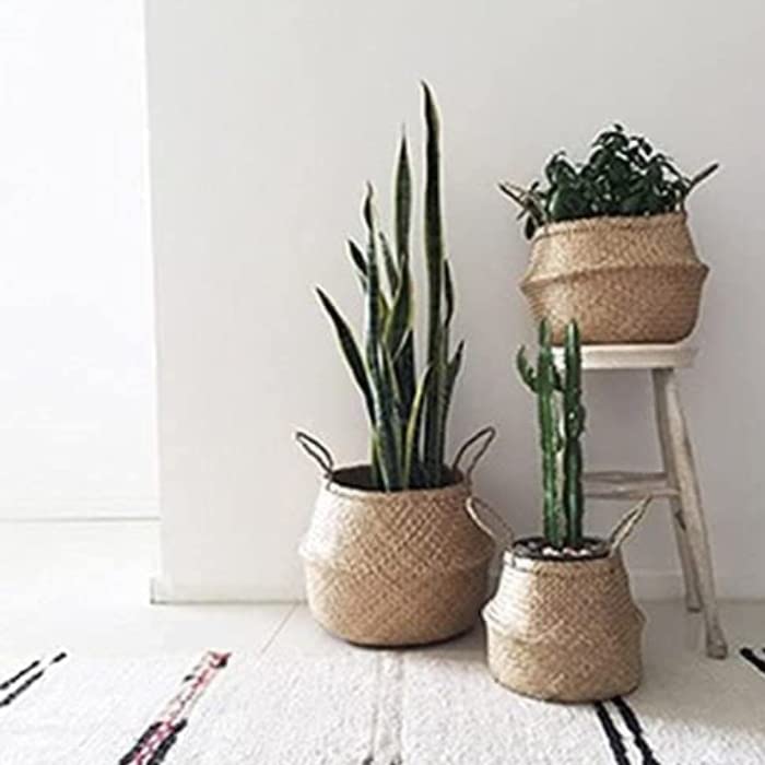 UR Home Cotton Planter Baskets for Plants by Productile (8,10,12 inch) (B09VDVLG42) Amazon Price History, Amazon Price Tracker