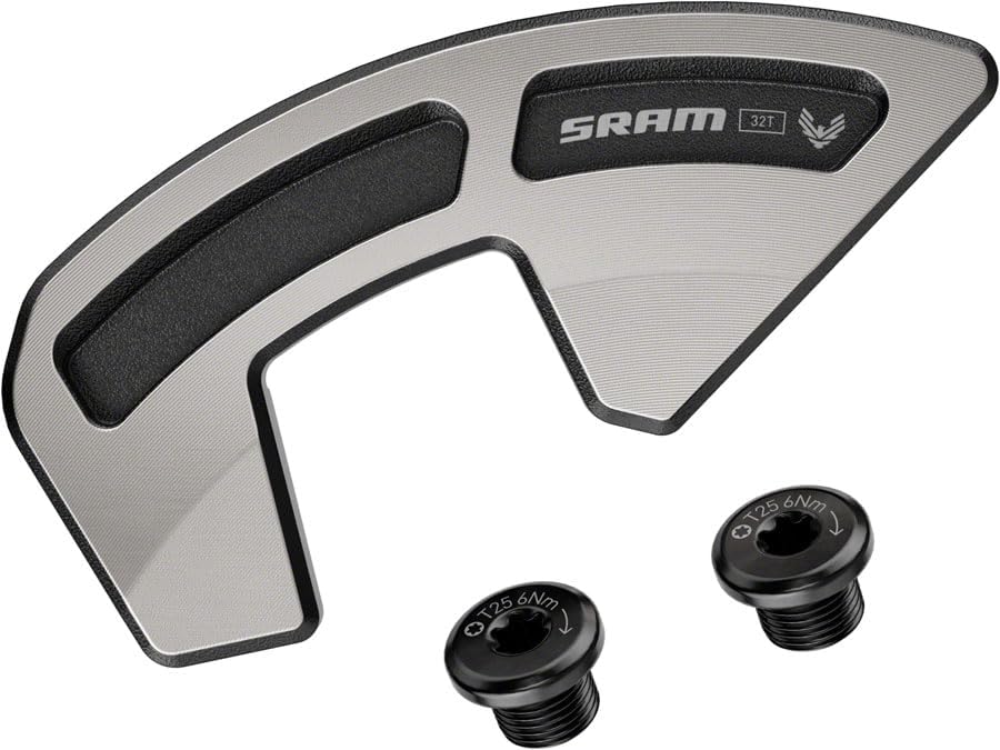SRAM XX Eagle T-Type Single Ring Impact/Bash Guard Kit - for 32t Chainring, D1