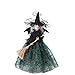 Firlar Desktop-Deko-Ornamente, Halloween-Dekoration, Baumspitze, Hexe, für Party-Requisiten, Hexenpuppe in Hauchdünnem Rock mit Besen, Halloween-Dekoration(Grün) Namen des günstig Kaufen-Firlar Desktop-Deko-Ornamente, Halloween-Dekoration, Baumspitze, Hexe, für Party-Requisiten, Hexenpuppe in Hauchdünnem Rock mit Besen, Halloween-Dekoration(Grün)