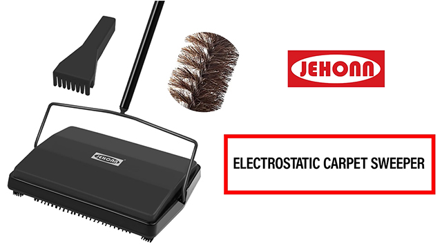 Amazon.com - JEHONN Carpet Floor Sweeper Manual with Horsehair