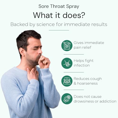 Image of Sore Throat Spray + Eucalyptus Inhaler Combo | Natural Relief for Sore Throat, Cold & Cough | Organic Eucalyptus Essential Oil | Herbal Throat Spray for Kids & Adults | Fast Acting, Chemical Free