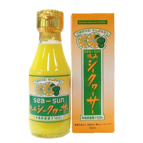 勝山シークヮーサー100%果汁 150ml