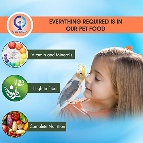 Image of Hand-Selected Seed Mix for All Life Stages Dry Bird Food for Little Birds - Little Birds Mix Seeds 900 Grams - Pack of 4 (3600 Grams)