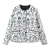Cardigan bouffant style ethnique floral grand revers court doudoune femme vêtements d'extérieur pour femme décontracté court léger doudoune col montant matelassé métallique brillant fermeture éclair manteau bouffant court à bulles hiver chaud coupe ajustée rembourré doudoune manteau haut pour femme automne hiver léger manteau court décontracté imprimé floral veste matelassée chaude ouverte sur le devant manches longues vêtements d'extérieur mode streetwear femmes chemises boutonnées travail formel