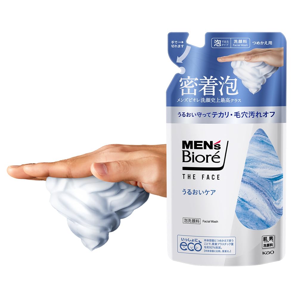 Amazon | メンズビオレ ザフェイス うるおいケア つめかえ用 泡タイプ