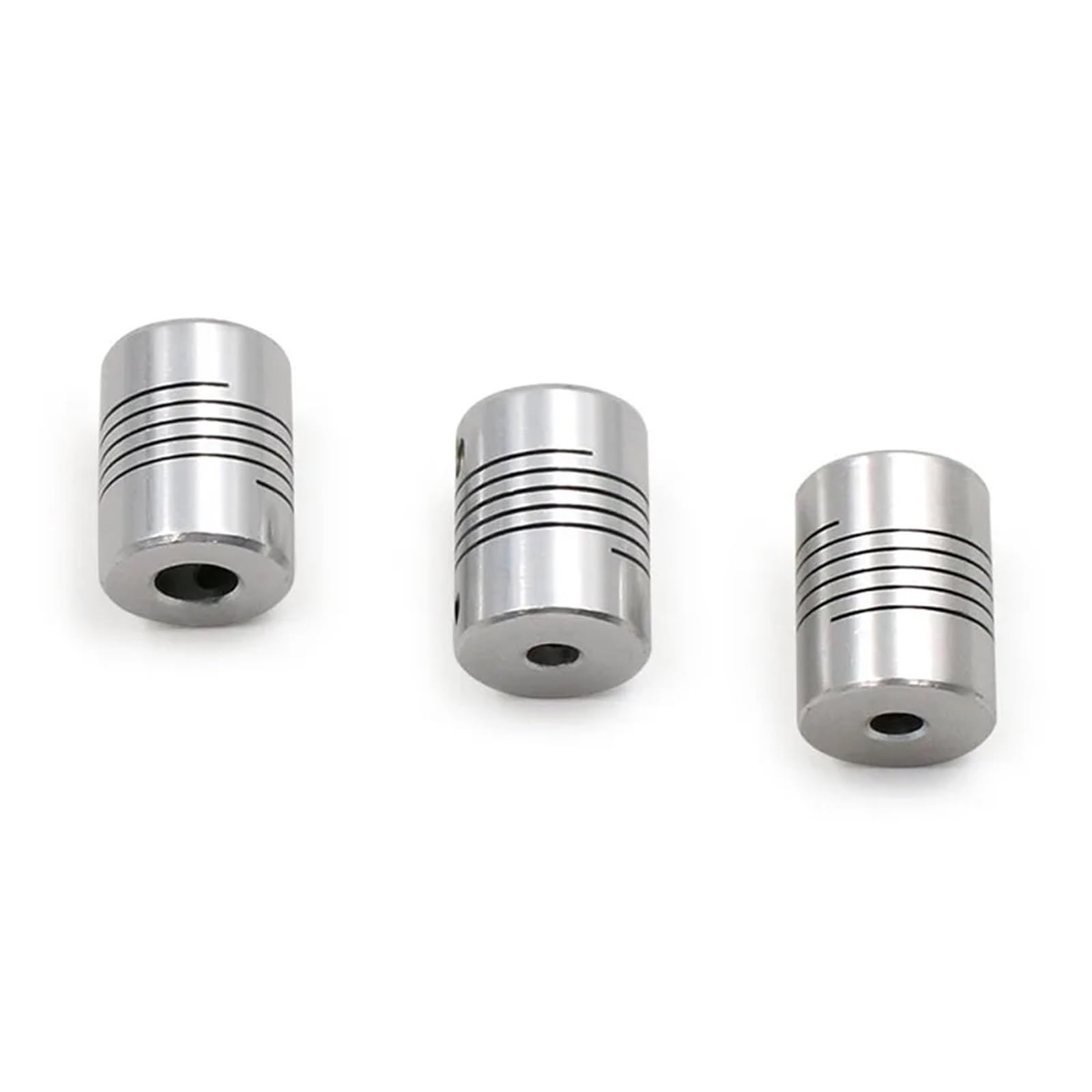 Acoplador de eje de mandíbula de Motor CNC de 5x8mm, acoplamiento Flexible de 5mm a 8mm, OD 19x25mm, venta al por mayor, 3/4/5/6/6, 35/7/8/10mm, 1 Uds.(3 X 8)